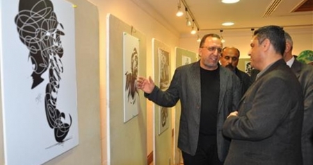 افتتاح معرض تشكيلي للفنان عمر البدور