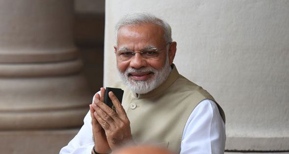 رئيس الوزراء الهندي يحصل على جائزة سيؤول للسلام