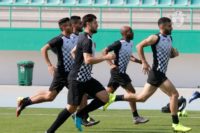 المنتخب الوطني يجري اولى تدريباته في دبي استعدادا لدور 16 بكأس اسيا
