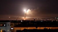 الدفاعات الجوية السورية تصدت لعدوان اسرائيلي ودمرت اكثر من 30 صاروخا