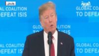 ترمب: سنعلن الأسبوع المقبل غالباً القضاء على داعش في سوريا والعراق