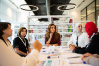 الملكة رانيا تتابع سير عمل أكاديمية الملكة رانيا لتدريب المعلمين
