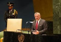 الملك يلقي خطاباً في الجمعية العامة للأمم المتحدة