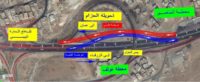 تحويلات على تقاطع اوتوستراد الزرقاء – عمان الجمعة والسبت