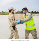 ولي العهد يشارك القوات المسلحة في توزيع مساعدات عينية في إربد